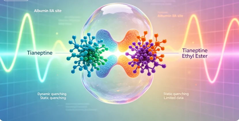 The mechanism of action of Tianeptine Ethyl Ester The mechanism of action of Tianeptine Ethyl Ester